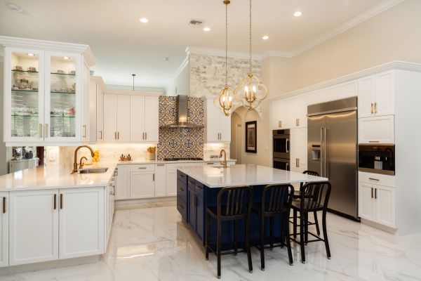 Kitchen Island Construction in Liberty Hill