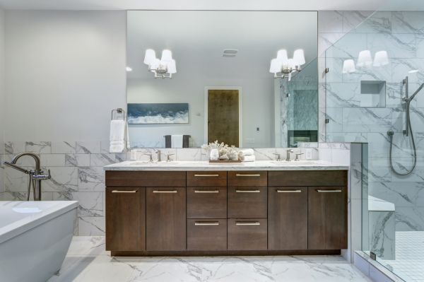 Bathroom Storage Installation in Liberty Hill